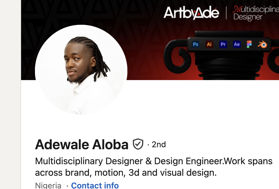 Portrait of Adewale Aloba