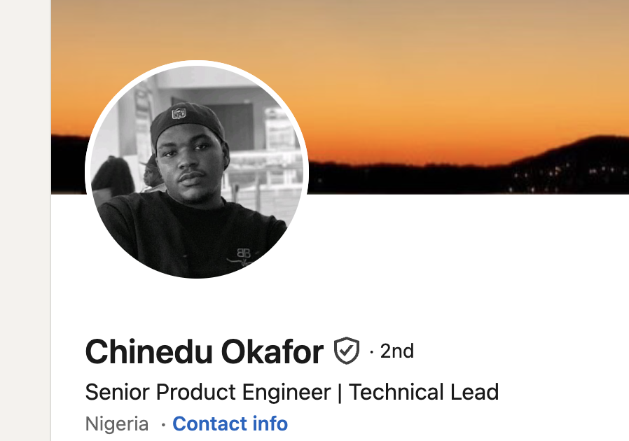 Portrait of Chinedu Okafor