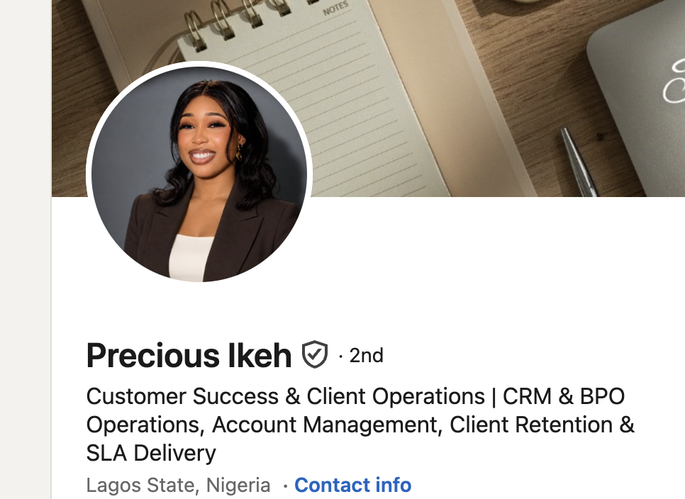 Portrait of Precious Ikeh